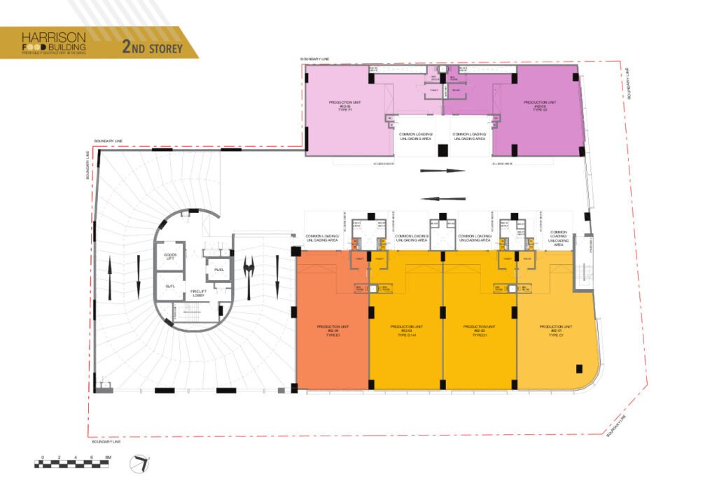 Harrison Food Building #2 Floor Plan